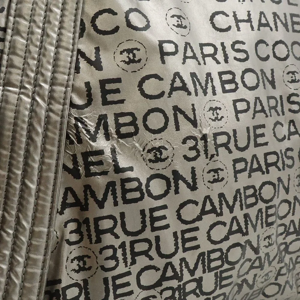 CHANEL Silver Shoulder Bag